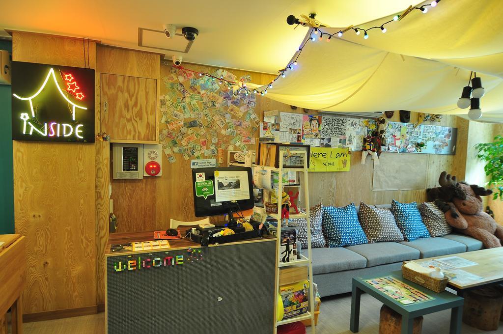 Backpackers Inside Hostel Seoel Buitenkant foto